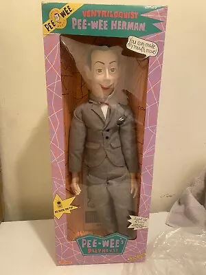 NIB Vintage 1989 Matchbox 26  Ventriloquist Pee-Wee Herman Dummy Doll RARE • $250