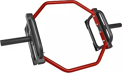 CAP Barbell Olympic Trap Bar Hex Bar Shrug Bar Deadlift Bar Colour Name: Red • $169.99