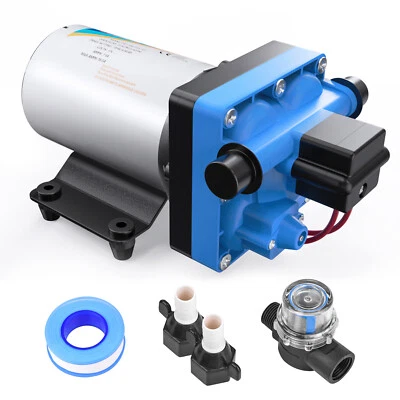 $79.99 • Buy 12V 5.5 GPM 70psi Boat Marine RV Water Pump Fresh Water Pressure Diaphragm Pump