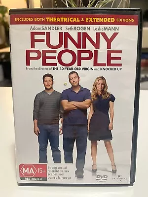 Funny People (DVD 2009) Comedy/Drama Adam Sandler Free Postage • $4.25