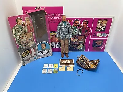 Kenner Six Million Dollar Man Oscar Goldman W/briefcase Headset Box Vintage 1977 • $169.99