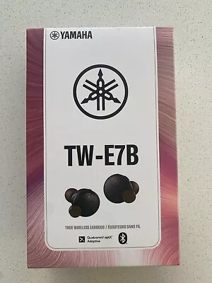 Yamaha Wireless Earbuds TW E7B Dark Blue Brand New Unopened Sealed Box • £105