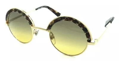 £65.56 • Buy Alain Mikli Sunglasses A04003 4108/11 46-25-135 Gold Chevron Brown / Yellow Grad