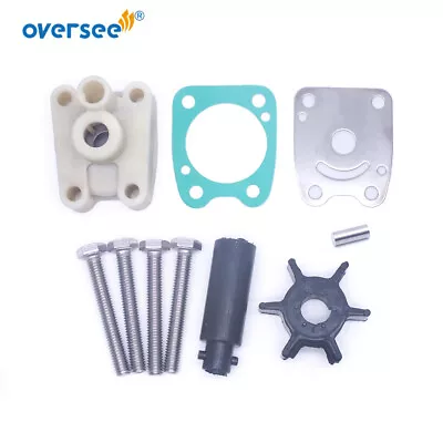 $34.19 • Buy 6E0-W0078-A2 Water Pump Impeller Kit For Yamaha Outboard Motor 2T 4HP 5HP