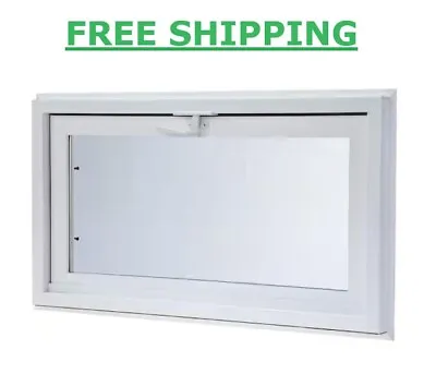 31.75 X 15.75 In Window W/Screen Basement Standard Glass Double-Pane Replacement • $130.82