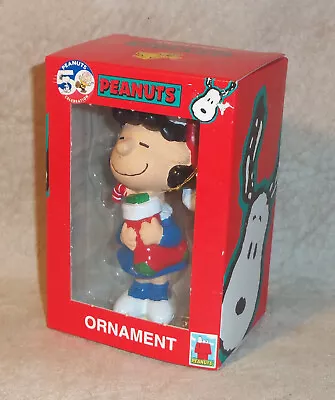 NEW In Box Peanuts LUCY Christmas Ornament Kurt Adler Hallmark 2001 Vintage • $9.99