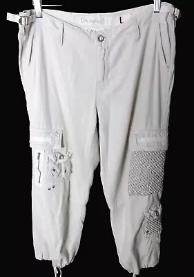 Da-nang Surplus Indo-chine Cargo Pants Size L Silk Blend Pockets Lightweight  • $67.99