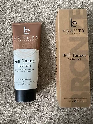 Beauty By Earth Organic Self Tanner Body Lotion Medium To Dark 222ml - Vegan • £27.99