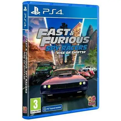 £26.50 • Buy Fast And Furious: Spy Racers Rise Of SH1FT3R (PS4) (New)