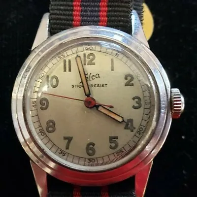 Vintage Felca Watch Keeps Time In All Positions Good Condition • $225