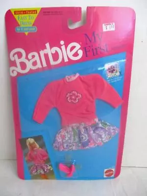 Vtg 1991 Mattel Barbie Doll My First Fashions #9283/4261-Sealed-Pink Heels • $6.99