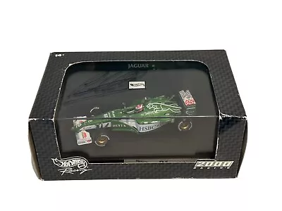 Hot Wheels Jaguar R1 F1 Johnny Herbert Car Hand Signed 1:43 • £40