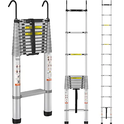 VEVOR Telescoping Ladder Aluminum Extension Step 15 Ft Multi-purpose Portable • $112.99