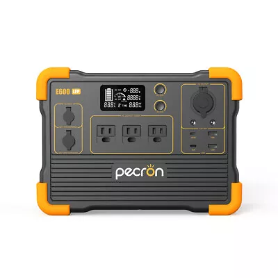 PECRON E600LFP 614Wh 1200W Portable Power Station LiFePO4 Solar Generator Camp • $329