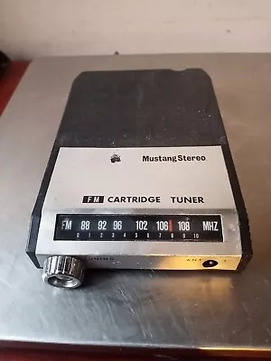 Mustang Stereo FM CARTRIDGE TUNER S-500 8 Track • $8