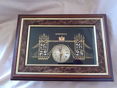 Vintage Ken Broadbent Tower Bridge London Timepieces Collage Wall  Clock • $63.16