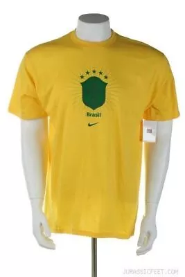 $39.99 • Buy BRAZIL Soccer World Cup T Shirt Nike SZ XL NEYMAR CBF BRASIL Futbol Football