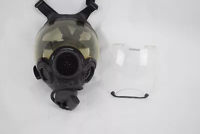 MSA Millennium CBRN Riot Control Mask Medium W/ Clear Lens Yellowing • $129.99