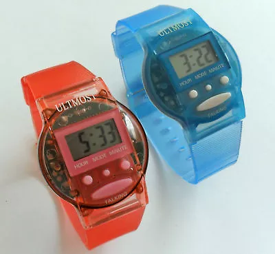 Talking Watch With Alarm Spanish Or English • $16.99