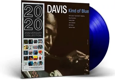 Miles Davis Kind Of Blue : 180 Gram Blue Vinyl LP [New & Sealed] • £17.95