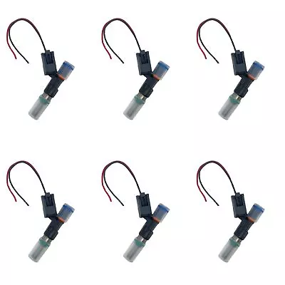 6Pcs 650cc 60lb Fuel Injector For BOSCH EV14 VW Golf GTi R32 3.2 VR6 Audi TT • $85.59