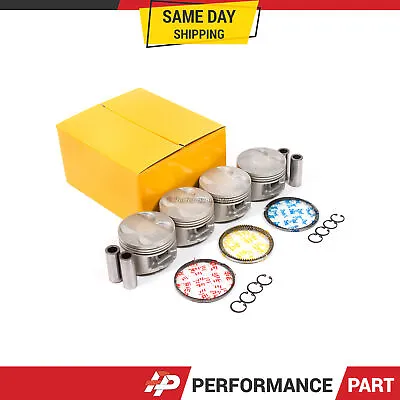 Pistons W/ Rings For 1997-2001 Honda Prelude 2.2L VTEC H22A4 DOHC 16V • $99.99