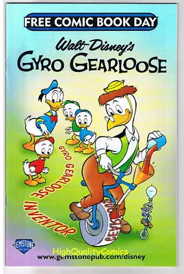 GYRO GEARLOOSE FCBD Promo Disney Carl Barks 2008 NM More Disney In Store • $4.96