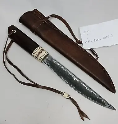 Yakutian Knife Hand Forged Convex Edge Traditional Yakut Knife Carbon Steel • $289.40