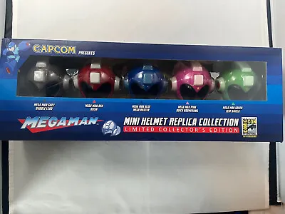 Mega Man Mini Helmet Replica Collection Complete Set Comic Con 2015 • $58.80