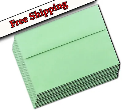 Green Pastel Envelopes For Invitation Shower Photos Cards Communion A2 A6 A7  • $8.97