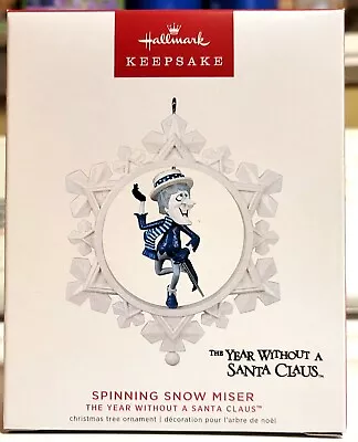 Box Dings Hallmark 2022 Snow Miser The Year Without A Santa Claus New Fast Ship • $42.50