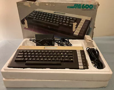 Vintage Computer- Boxed Atari 600XL Micro Computer (UNTESTED) • $100