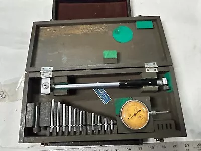 MACHINIST TpCb TOOL LATHE MILL Mitutoyo Bore Gage With Ames Dial Indicator • $119.99