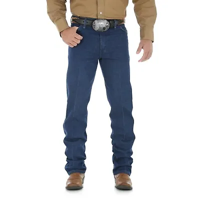 Wrangler Men's Cowboy Cut® Original Fit Prewashed Indigo Jeans 13MWZPW • $45.95