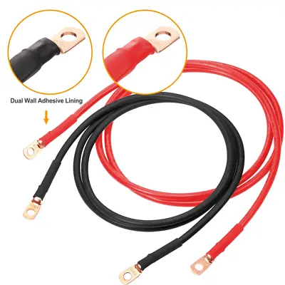 $6.99 • Buy 6 Gauge AWG Custom Battery Copper Cable Wire Solar, Marine, Power Inverter