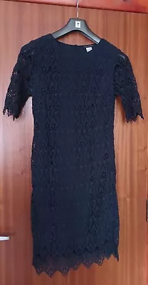 Lace Dress Size 12 Blue Worm 5 Times Great Condition • £4.99