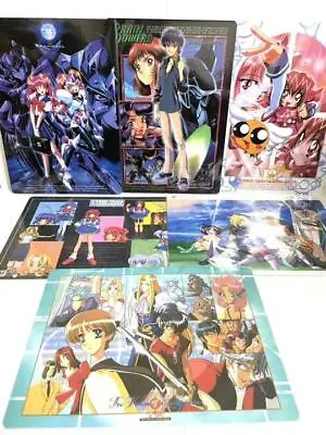$18.04 • Buy 90's Anime Shitajiki 6 Sheets Collection Dragon Magazine Goods Character Anime