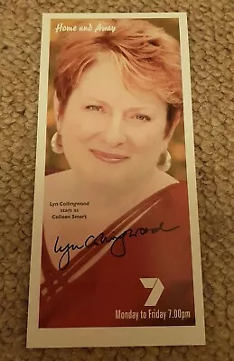 Home And Away - Lyn Collingwood - Colleen Smart - Genuine Cast Card - Preprint • £7