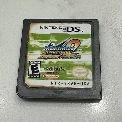 Mega Man StarForce 2: Zerker X Ninja (DS 2008) Authentic TESTED FAST SHIPPED • $46.90