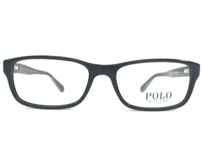 Polo Ralph Lauren Eyeglasses Frames PH 2121 5489 Black Rectangular 54-17-145 • $69.99