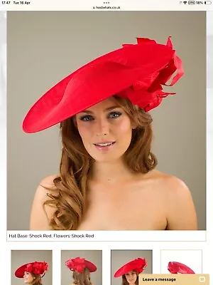 Hostile Auckland Dish Hat For Wedding Royal Ascot / Races Prom • £100