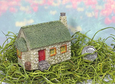  Miniature Fairy Garden Resin Potter's Cottage • $4.95