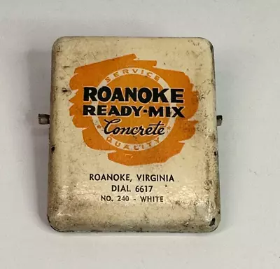 VINTAGE ADVERTISING CLIP Roanoke Ready-mix Roanoke Virginia Collectible • $20