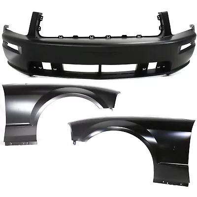Bumper Cover Fascia Front For Ford Mustang 2005-2009 • $477.65