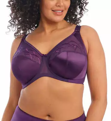 4030 Elomi Women's Plus-Size 'Cate' Underwire Full Cup Banded Bra (Multi) • $30