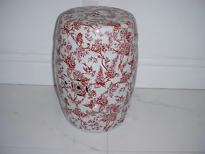 $69 • Buy Antique Chinese Porcelain Barrel Form Garden Seat