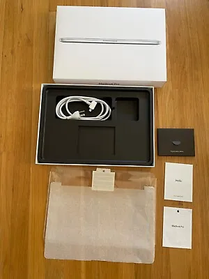 *ORIG EMPTY BOX+INSERT+GUIDES+CABLE ONLY*Apple Macbook Pro A1398 Retina 15  2012 • $12