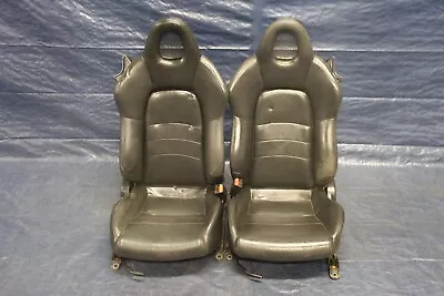 2000 00 Honda S2000 Ap1 F20c 2.0l Oem Leather Lh Rh Front Seats *damage* #3287 • $499.99