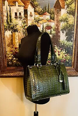 Brahmin Leather Lascala Tassel Charm Shoulder Bag Satchel • $255