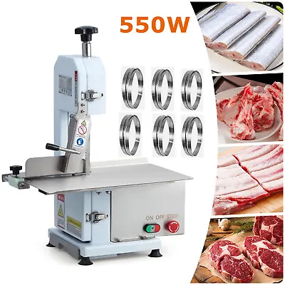 550W Electric Commercial Frozen Meat Bone Saw Butcher Band Saw Cutting Machine • $339.99